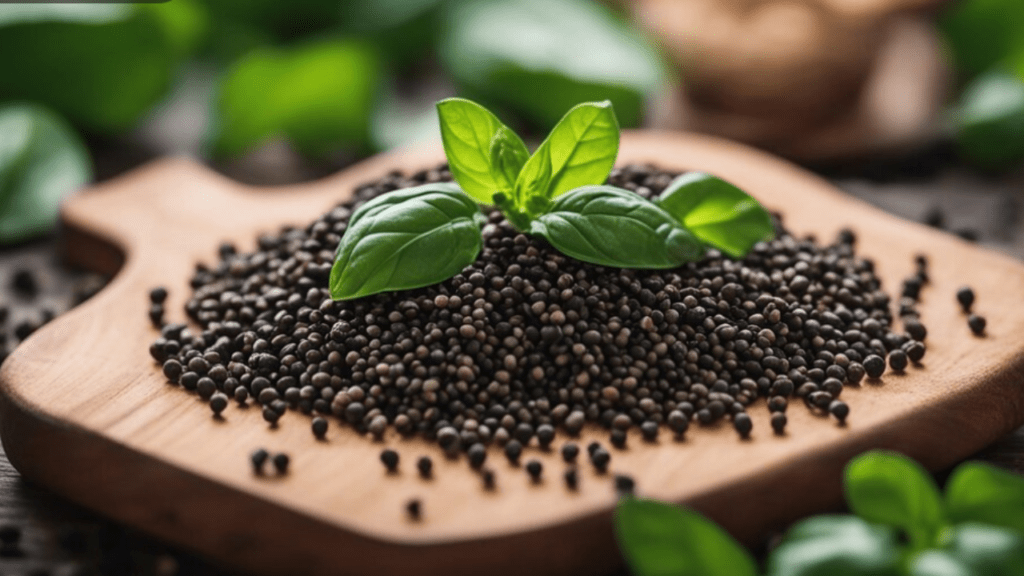 Black Pepper and Plant Seeds