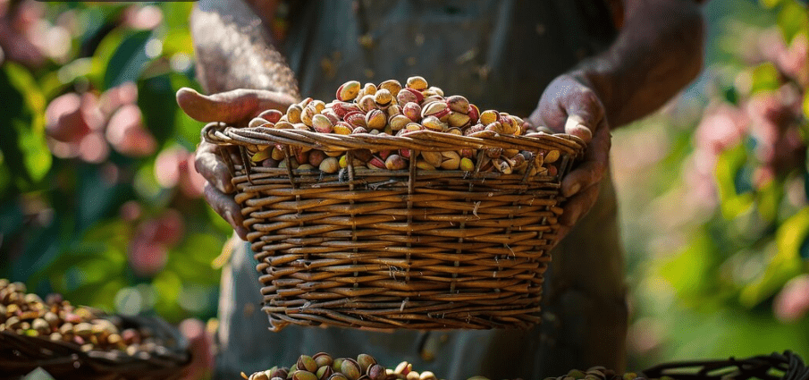 Harvesting and Processing Castor Oil Plant Seeds