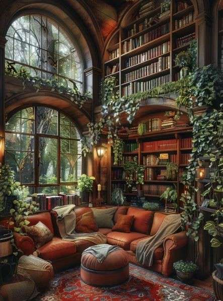 Comfortable Seating and Reading Nooks