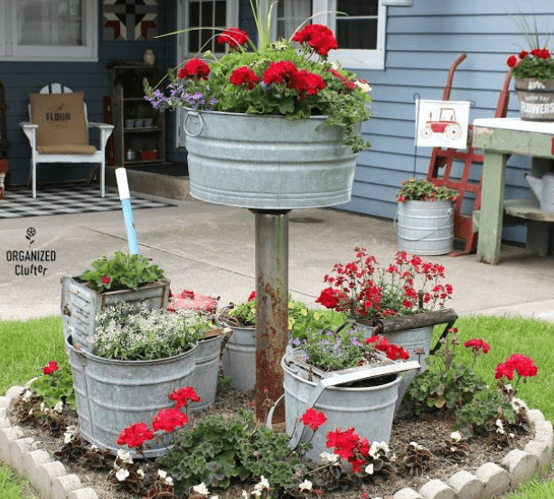 Decorating with Galvanized