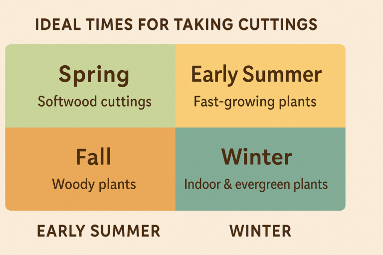 Best Time to Take Cuttings: Tips for Successful Plant Propagation
