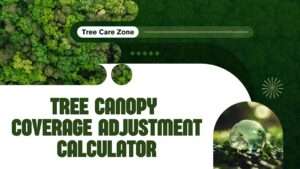 Tree Canopy Coverage Adjustment Calculator