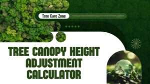 Tree Canopy Height Adjustment Calculator