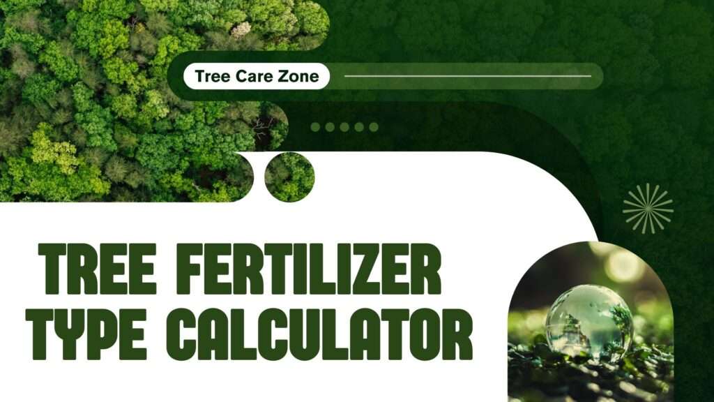 Tree Fertilizer Type Calculator