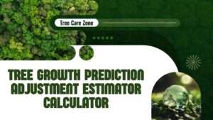 Tree Growth Prediction Adjustment Estimator Calculator
