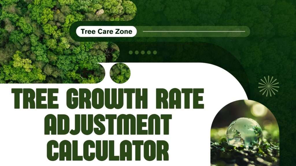 Tree Growth Rate Adjustment Calculator
