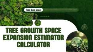 Tree Growth Space Expansion Estimator Calculator