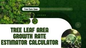Tree Leaf Area Growth Rate Estimator Calculator