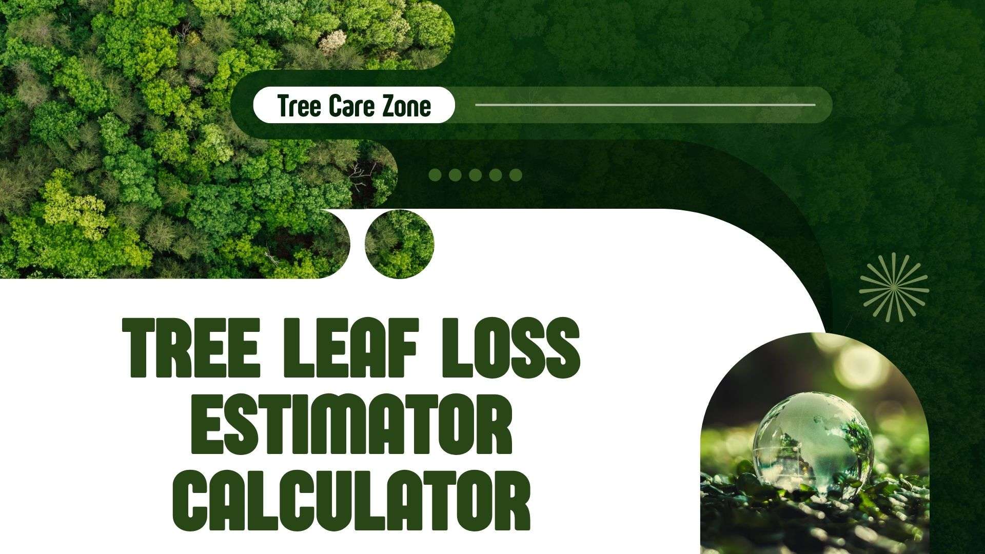 Tree Leaf Loss Estimator Calculator Tool