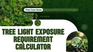 Tree Light Exposure Requirement Calculator