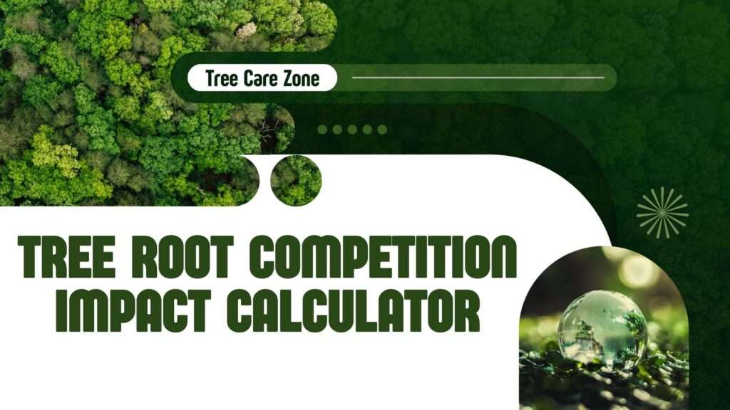 Tree Root Competition Impact Calculator
