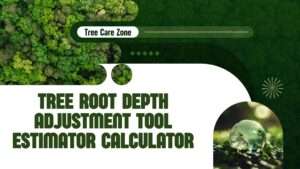 Tree Root Depth Adjustment Tool Estimator Calculator
