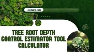 Tree Root Depth Control Estimator Tool Calculator