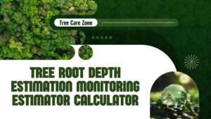 Tree Root Depth Estimation Monitoring Estimator Calculator