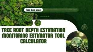 Tree Root Depth Estimation Monitoring Estimator Tool Calculator