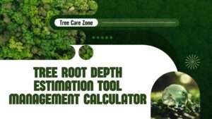 Tree Root Depth Estimation Tool Management Calculator