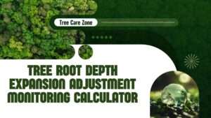 Tree Root Depth Expansion Adjustment Monitoring Calculator
