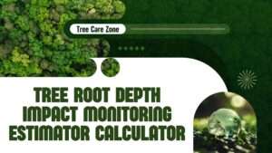 Tree Root Depth Impact Monitoring Estimator Calculator