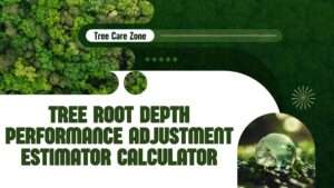 Tree Root Depth Performance Adjustment Estimator Calculator
