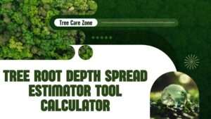 Tree Root Depth Spread Estimator Tool Calculator