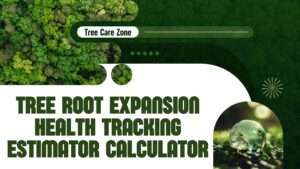 Tree Root Expansion Health Tracking Estimator Calculator