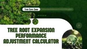 Tree Root Expansion Performance Adjustment Calculator