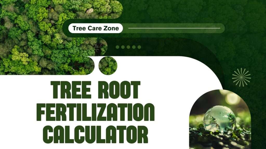 Tree Root Fertilization Calculator