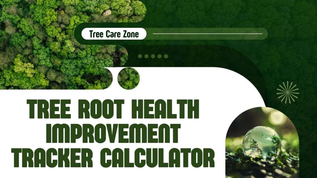 Tree Root Health Improvement Tracker Calculator