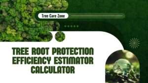 Tree Root Protection Efficiency Estimator Calculator
