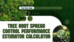 Tree Root Spread Control Performance Estimator Calculator