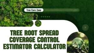 Tree Root Spread Coverage Control Estimator Calculator