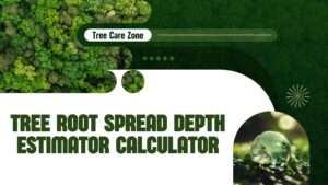 Tree Root Spread Depth Estimator Calculator