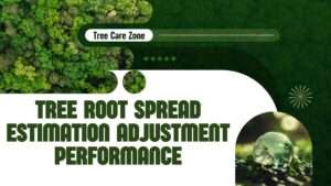 Tree Root Spread Estimation Adjustment Performance