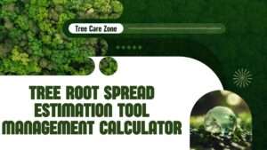 Tree Root Spread Estimation Tool Management Calculator