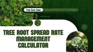 Tree Root Spread Rate Management Calculator