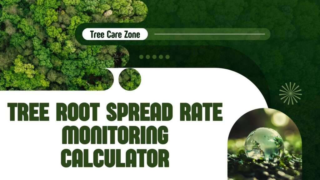 Tree Root Spread Rate Monitoring Calculator