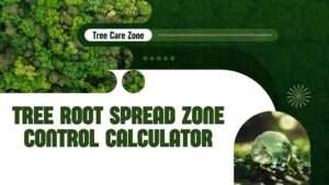 Tree Root Spread Zone Control Calculator
