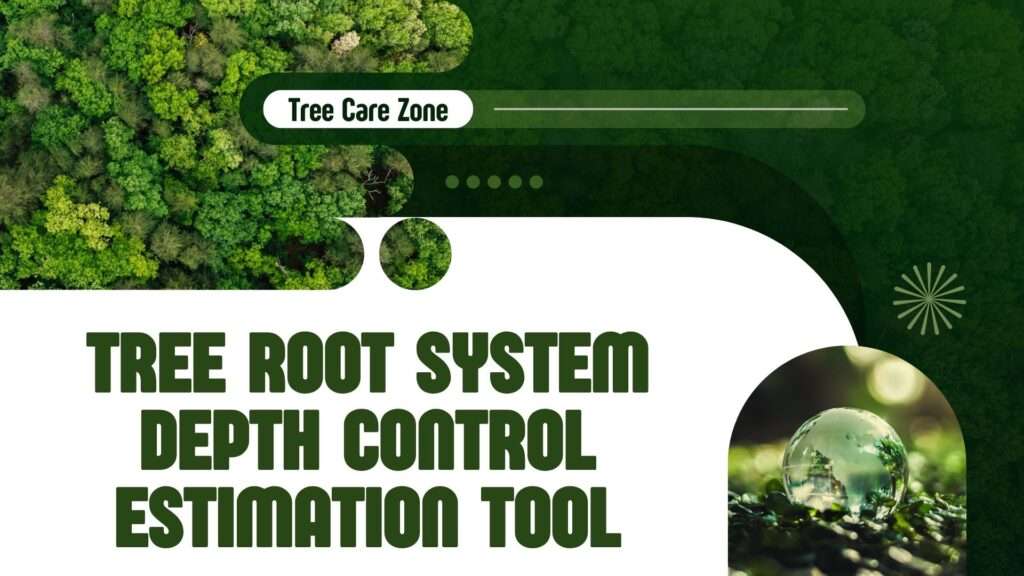Tree Root System Depth Control Estimation Tool