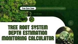 Tree Root System Depth Estimation Monitoring Calculator