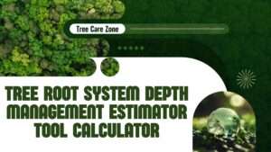 Tree Root System Depth Management Estimator Tool Calculator