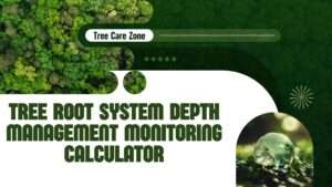 Tree Root System Depth Management Monitoring Calculator