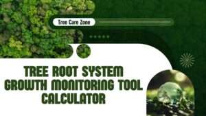 Tree Root System Growth Monitoring Tool Calculator
