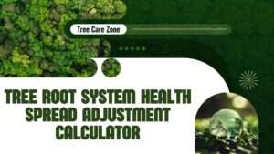 Tree Root System Health Spread Adjustment Calculator