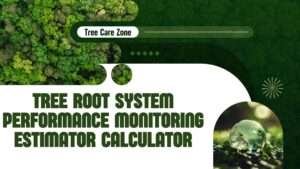 Tree Root System Performance Monitoring Estimator Calculator