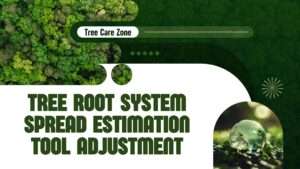 Tree Root System Spread Estimation Tool Adjustment