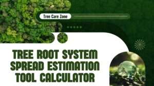 Tree Root System Spread Estimation Tool Calculator