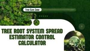Tree Root System Spread Estimator Control Calculator