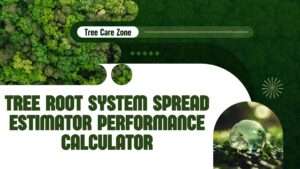 Tree Root System Spread Estimator Performance Calculator