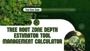 Tree Root Zone Depth Estimator Tool Management Calculator