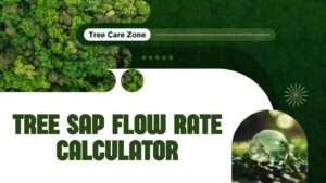 Tree Sap Flow Rate Calculator